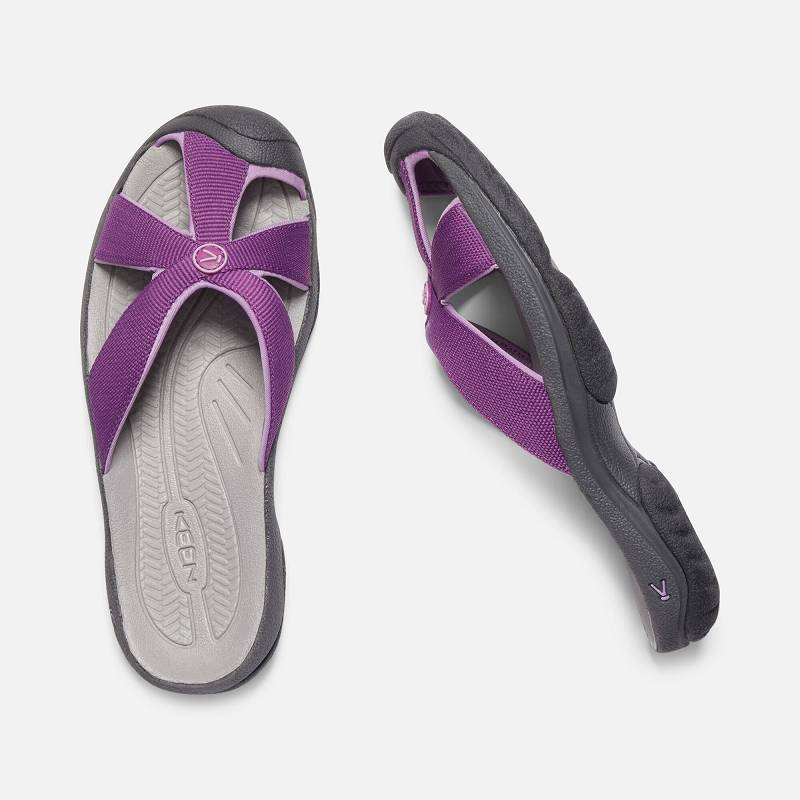 Keen Bali Badelatschen Damen DE-35127 Grape Kiss/Lavender Herb - Keen Damenschuhe Lila